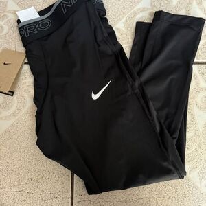 New Nike Pro Dri-fit 3/4 Running Training Tights Men's size Large